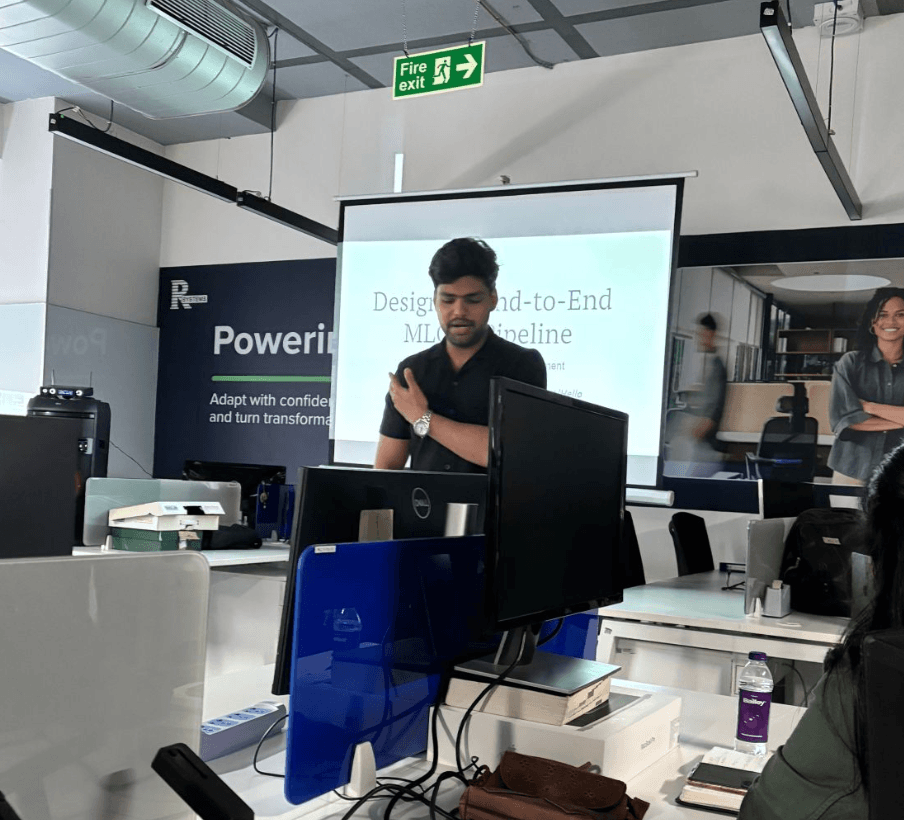 Karan Shingde Speaking at Meetup